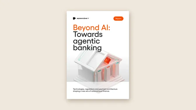 Report cover: Beyond AI: Agentic Banking