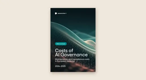 Report cover: AI Governance Costs in EU Banking: Meta-analysis